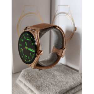 Жіночий смарт годинник T8 Pro Amoled Gold