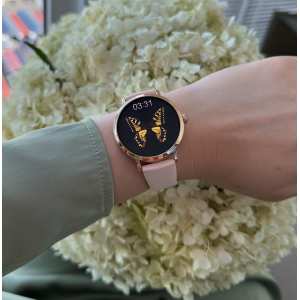Жіночий смарт годинник Uwatch DTS Pink