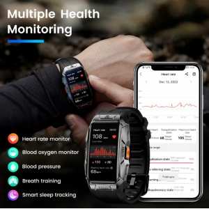 Умные часы Kospet Tank X1 Shadow Black