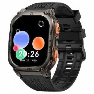 Тактичний смарт годинник Kospet Tank M3 Ultra Black + Compass GPS