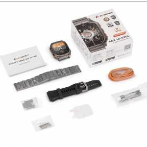 Тактичний смарт годинник Kospet Tank M3 Ultra Black Special Edition+ Compass GPS