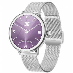 Жіночий смарт годинник Smart Lady Ultra Silver