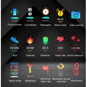 Фитнес-браслет X3 Black