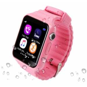 Детские часы V7K Pink с GPS