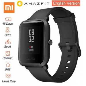 Розумний годинник Xiaomi Amazfit Bip Smartwatch Black (UYG4021RT)