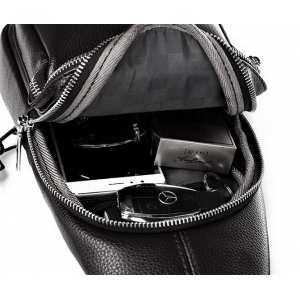 Кросс боди для мужчины из натуральной кожи Tiding Bag A25F-5060A