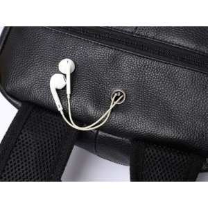 Рюкзак чоловічий чорний шкіряний Tiding Bag A25F-11685A