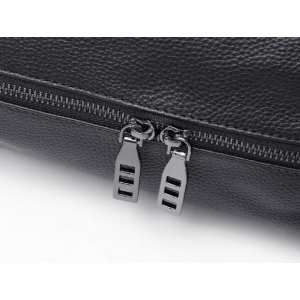 Рюкзак чоловічий чорний шкіряний Tiding Bag A25F-11685A