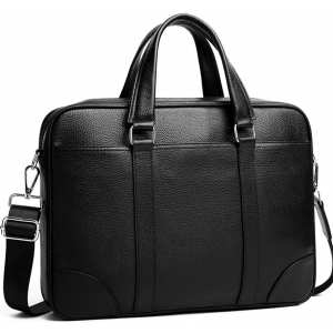 Сумка-портфель мужская кожаная деловая Tiding Bag A25-9904A