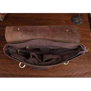 Мужской кожаный портфель TIDING BAG 7082R-1