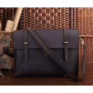 Мужской кожаный портфель TIDING BAG 7082R-1