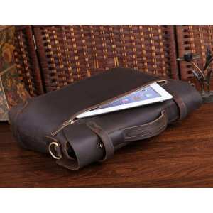 Мужской кожаный портфель TIDING BAG 7082R-1