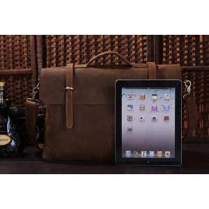 Мужской кожаный портфель TIDING BAG 7082R