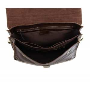 Кожаный портфель TIDING BAG 7091C