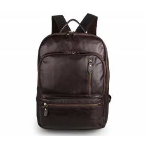 Рюкзак кожаный TIDING BAG 7313Q