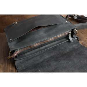 Мужской кожаный портфель TIDING BAG GA2095