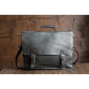 Мужской кожаный портфель TIDING BAG GA2095