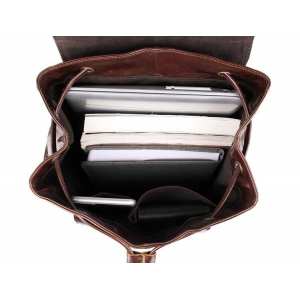 Рюкзак кожаный TIDING BAG 7249C