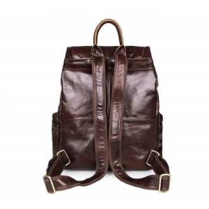 Рюкзак кожаный TIDING BAG 7249C
