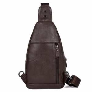 Кожаный рюкзак Tiding Bag 8509C