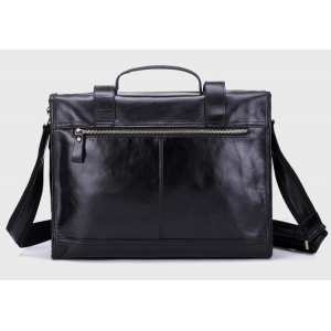 Мужской кожаный портфель TIDING BAG 7101A