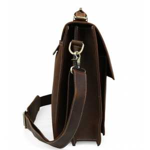 Мужской кожаный портфель TIDING BAG T10315
