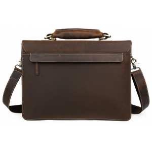 Мужской кожаный портфель TIDING BAG T10315