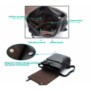 Рюкзак кожаный TIDING BAG T3057