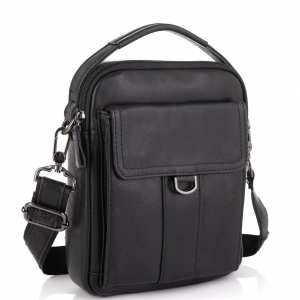 Невелика чоловіча шкіряна сумка через плече Tiding Bag N2-8013A
