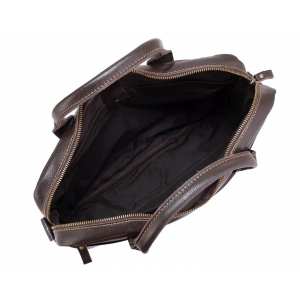 Мужская коричневая сумка для ноутбука Allan Marco RR-4024B