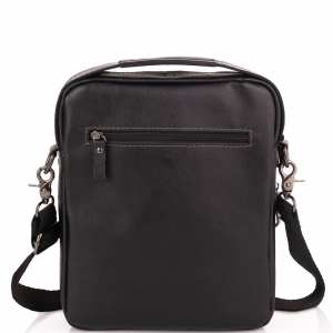 Сумка через плечо мужская черная Allan Marco RR-4098A