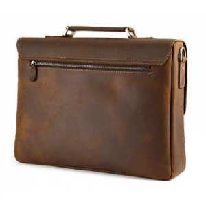 Мужской кожаный портфель TIDING BAG t0016