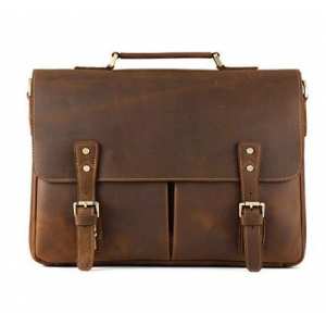 Мужской кожаный портфель TIDING BAG t0016