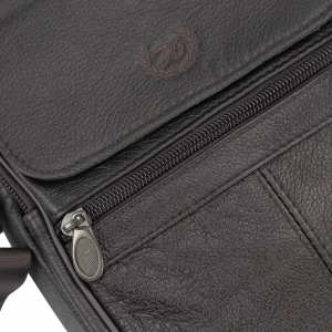 Сумка через плече коричнева HD Leather NM24-221C Сумка через плече коричнева HD Leather NM24-221C