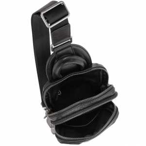 Сумка-слінг чоловіча шкіряна Tiding Bag 9801A