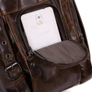 Рюкзак кожаный TIDING BAG 7202C