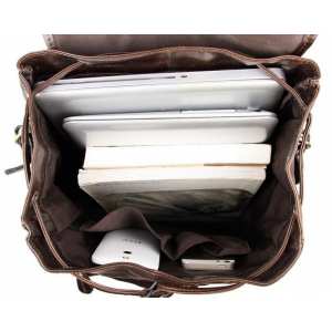 Рюкзак кожаный TIDING BAG 6085C