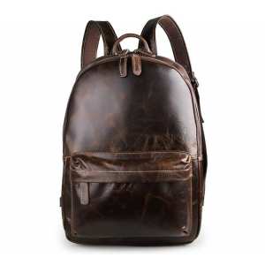 Рюкзак кожаный TIDING BAG 7273Q