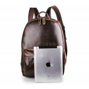 Рюкзак кожаный TIDING BAG 7273Q