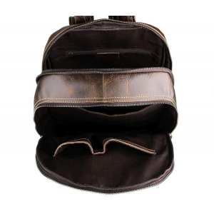 Рюкзак кожаный TIDING BAG 7273Q