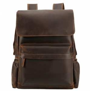 Рюкзак кожаный Tiding Bag Bp5-2805J