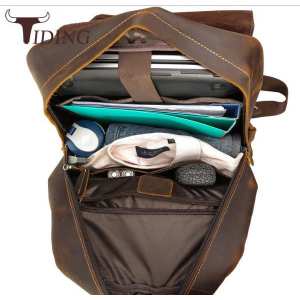 Рюкзак кожаный Tiding Bag Bp5-2805J