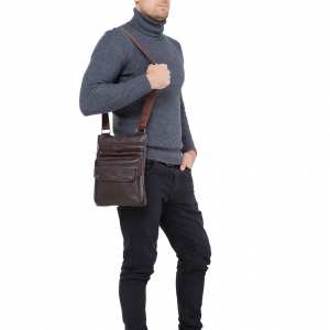 Мессенджер HD Leather NM24-606C