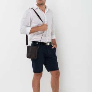 Мессенджер HD Leather NM24-088C