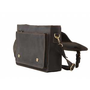 Мужской кожаный портфель TIDING BAG 7205A