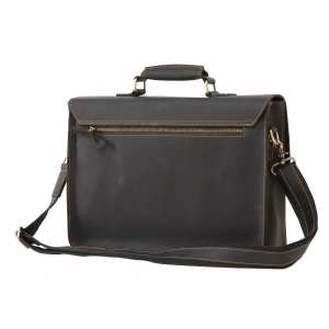 Мужской кожаный портфель TIDING BAG 7205A