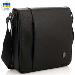 Мужская кожаная сумка через плечо мессенджер Royal Bag RB2970011