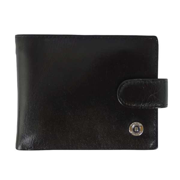 Чоловічий середній портмоне на кнопці Boston BST-B5-026BA