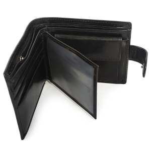 Чоловічий середній портмоне на кнопці Boston BST-B5-026BA