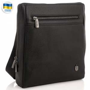 Мужской черный мессенджер Royal Bag RB2970081